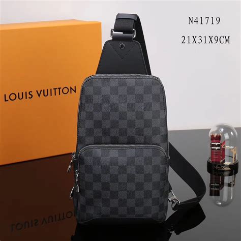 lv chest bag men's|louis vuitton shoulder bag men's.